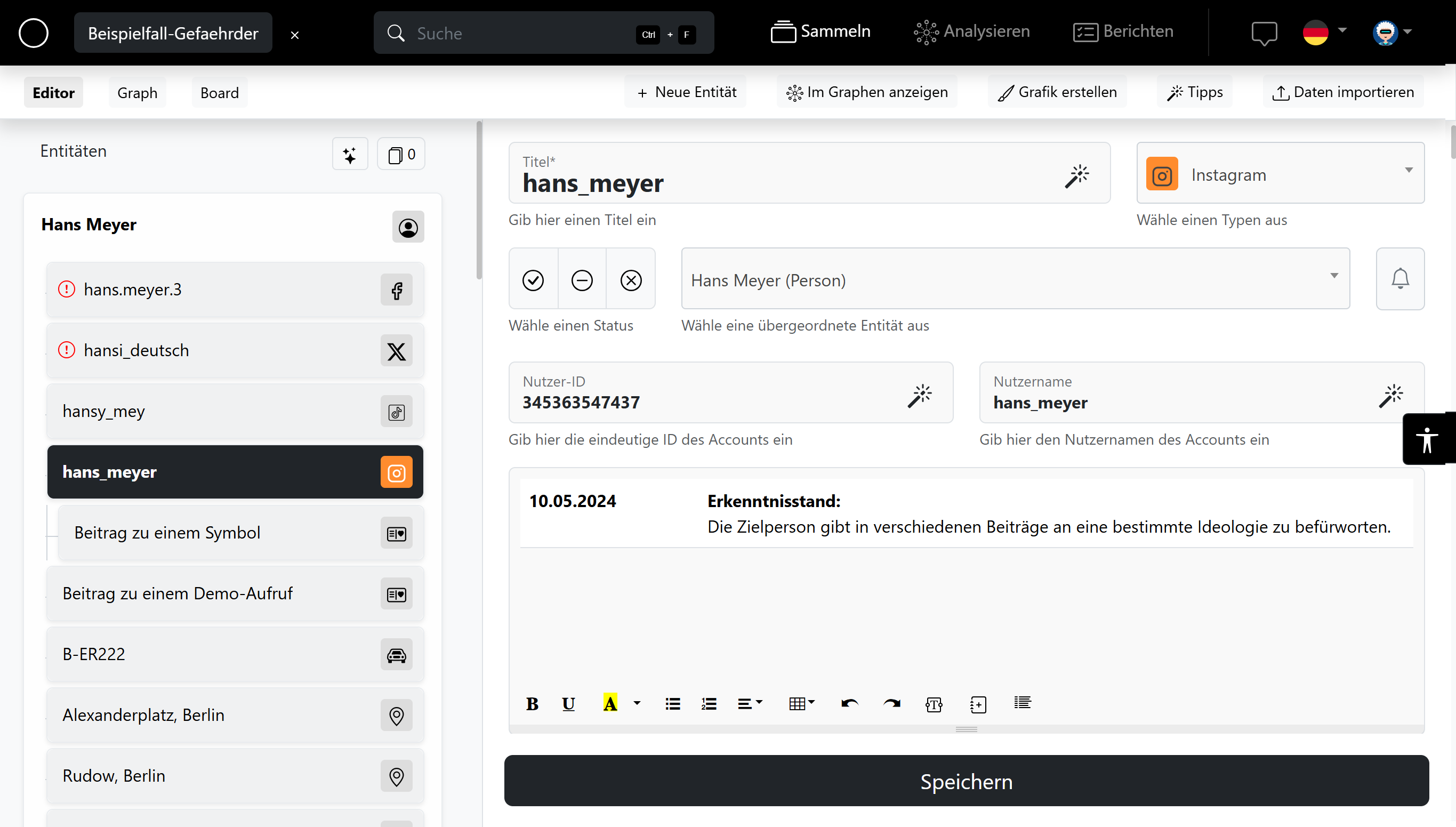 OSINTEAGLE SOAR Screenshot